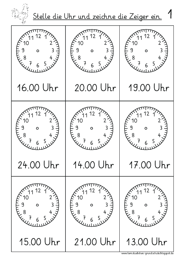 vorgegebene Uhrzeiten einstellen (2)